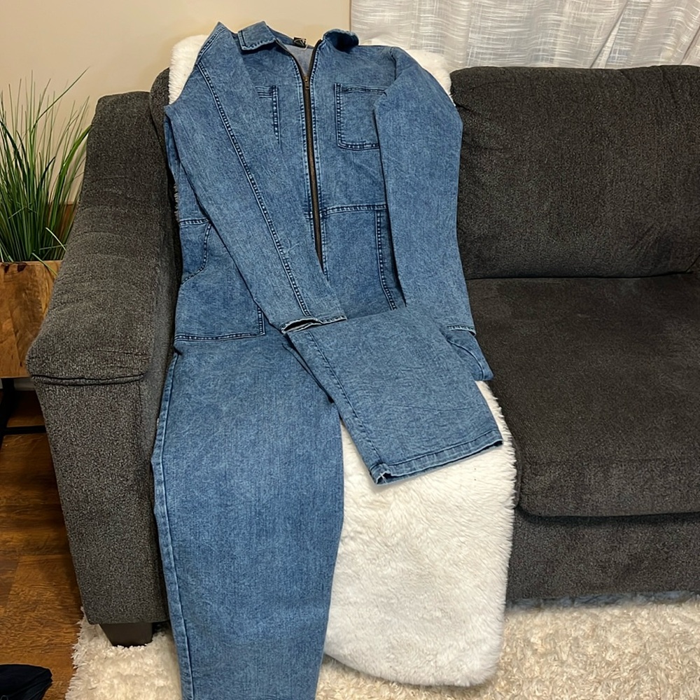 Jean jumpsuit